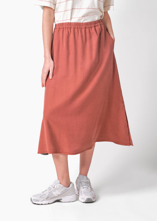 Klitmøller - Ramona Skirt | Burnt Sienna