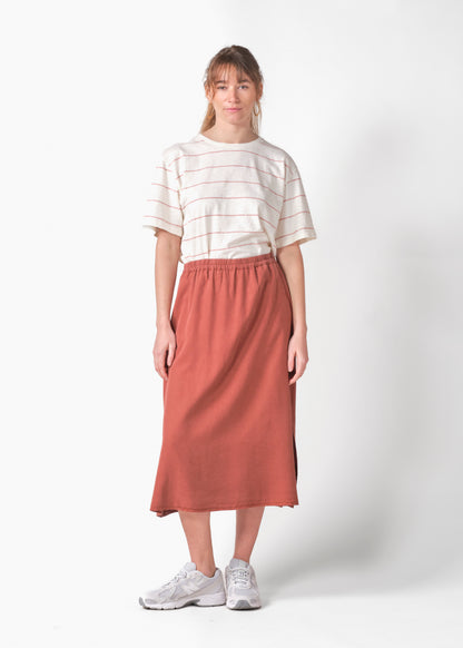 Klitmøller - Ramona Skirt | Burnt Sienna