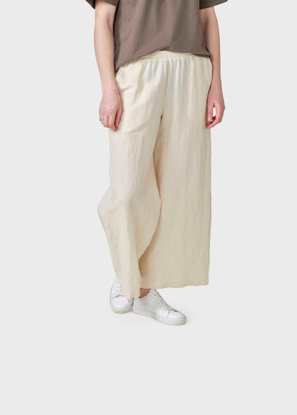Klitmøller - Kaja Cotton/Linen Pants | Pastel Sand