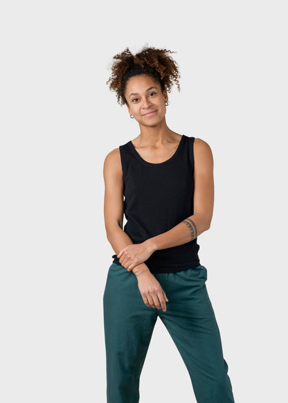 Klitmøller - Rib Top | Black