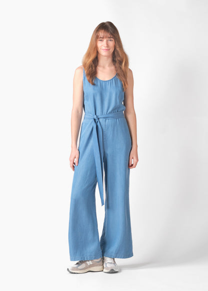 Klitmøller - Herdis Jumpsuit | Light Blue Chambrey