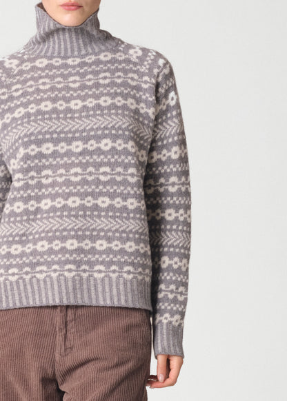 Klitmøller - Sofie Knit | Light Grey/Cream