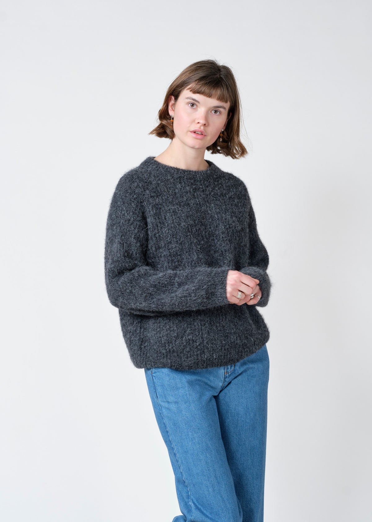Klitmøller - Willow Knit | Black Melange