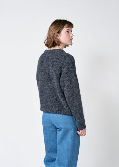 Klitmøller - Willow Knit | Black Melange