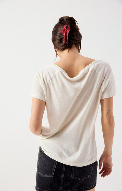 American Vintage - Laloom T-Shirt Ecru