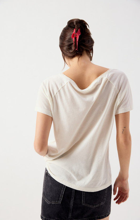 American Vintage - Laloom T-Shirt Ecru