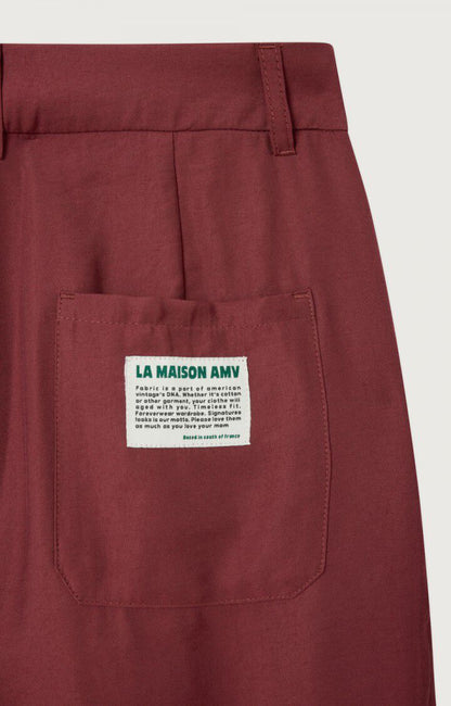 American Vintage - LANOW Hosen Cerisier