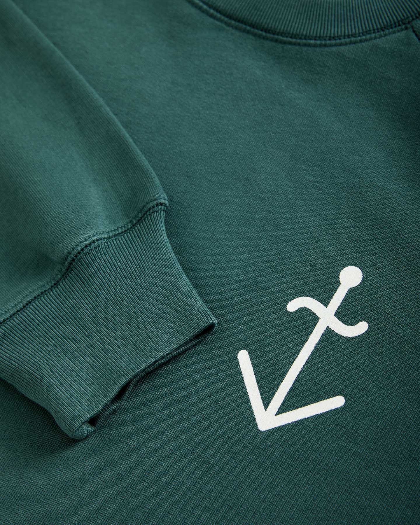 La Paz - CUNHA Dark Green/Offwhite Logo