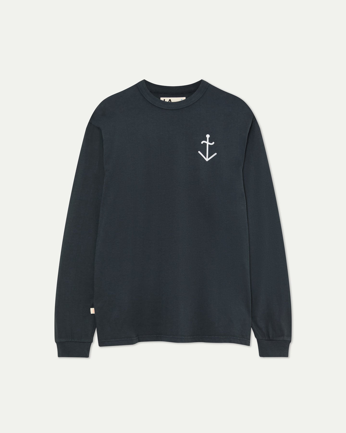 La Paz - Feijo Longsleeve Navy/Offwhite Logo