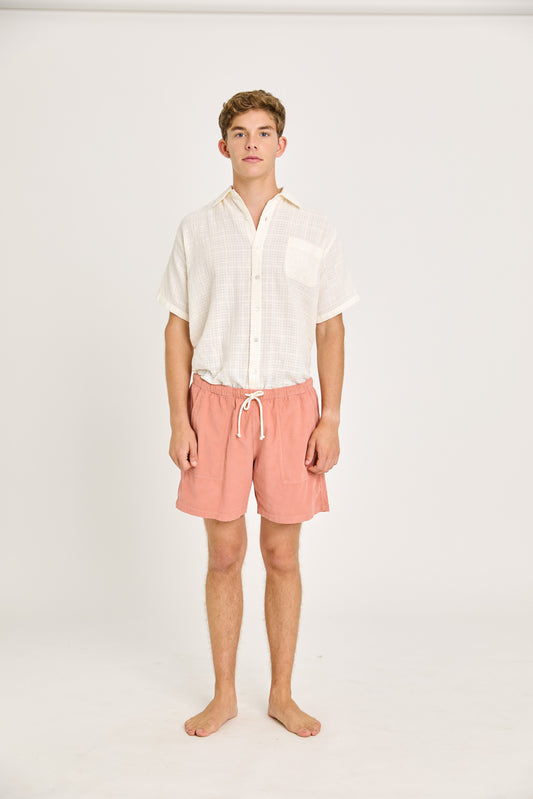 La Paz - Formigal Baby Cord Shorts Clay