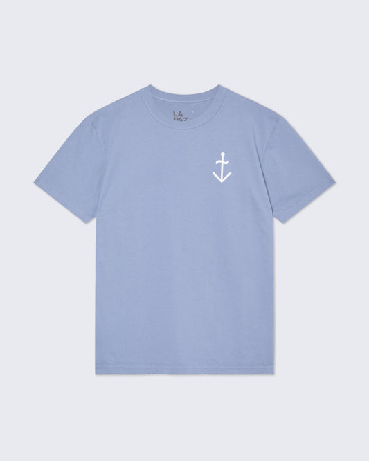 La Paz - Dantas T-Shirt | Indigo/Off-White Logo