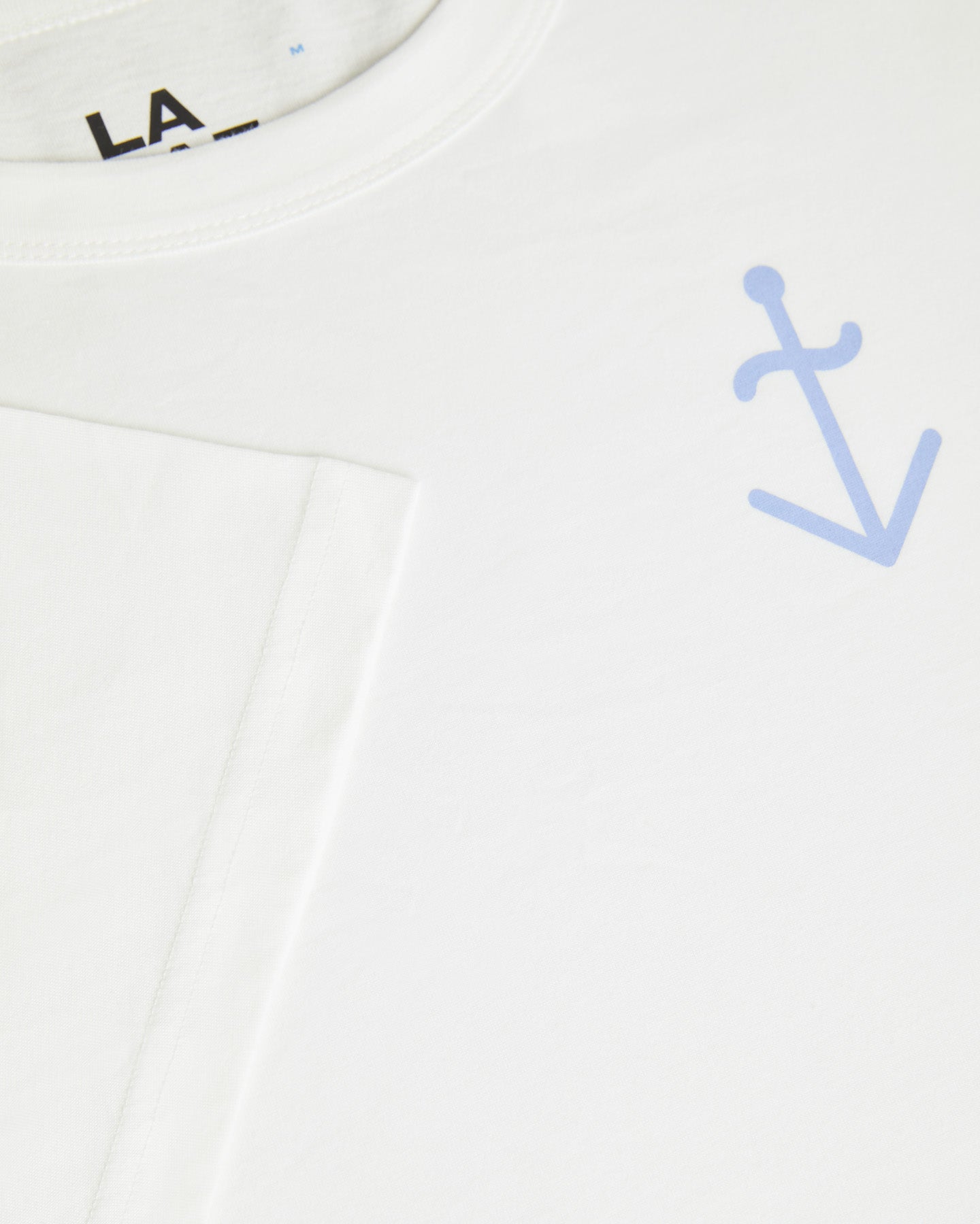 La Paz - Dantas T-Shirt | Off-White/Wind Blue Logo