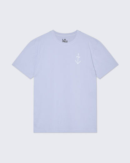 La Paz - Dantas T-Shirt | Wind Blue/Pale Blue Logo
