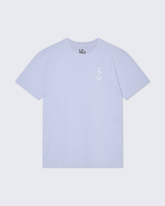 La Paz - Dantas T-Shirt | Wind Blue/Pale Blue Logo