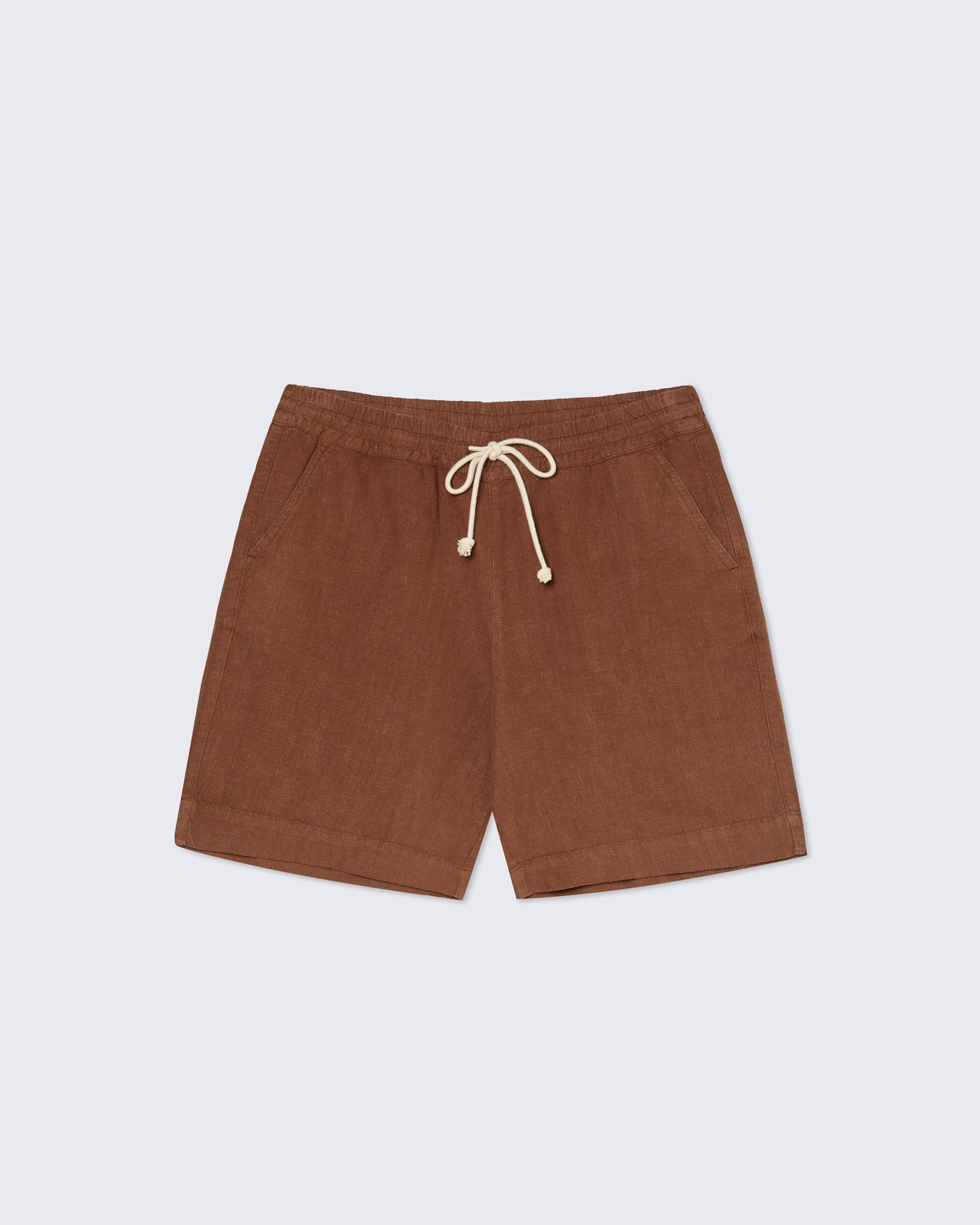 La Paz - Pestana Relaxed Shorts Linen | Aztec Brown
