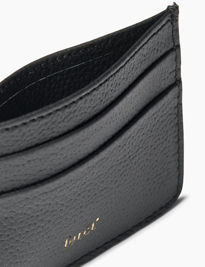 forét - Leder Portmonnaie Schwarz