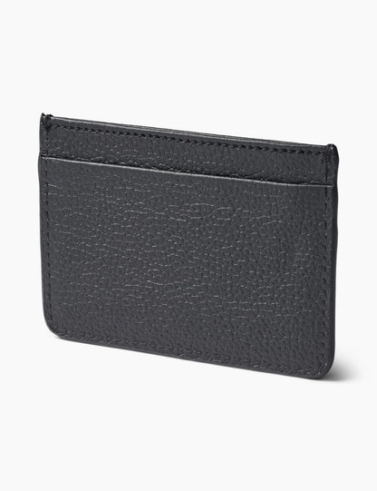 forét - Leder Portmonnaie Schwarz