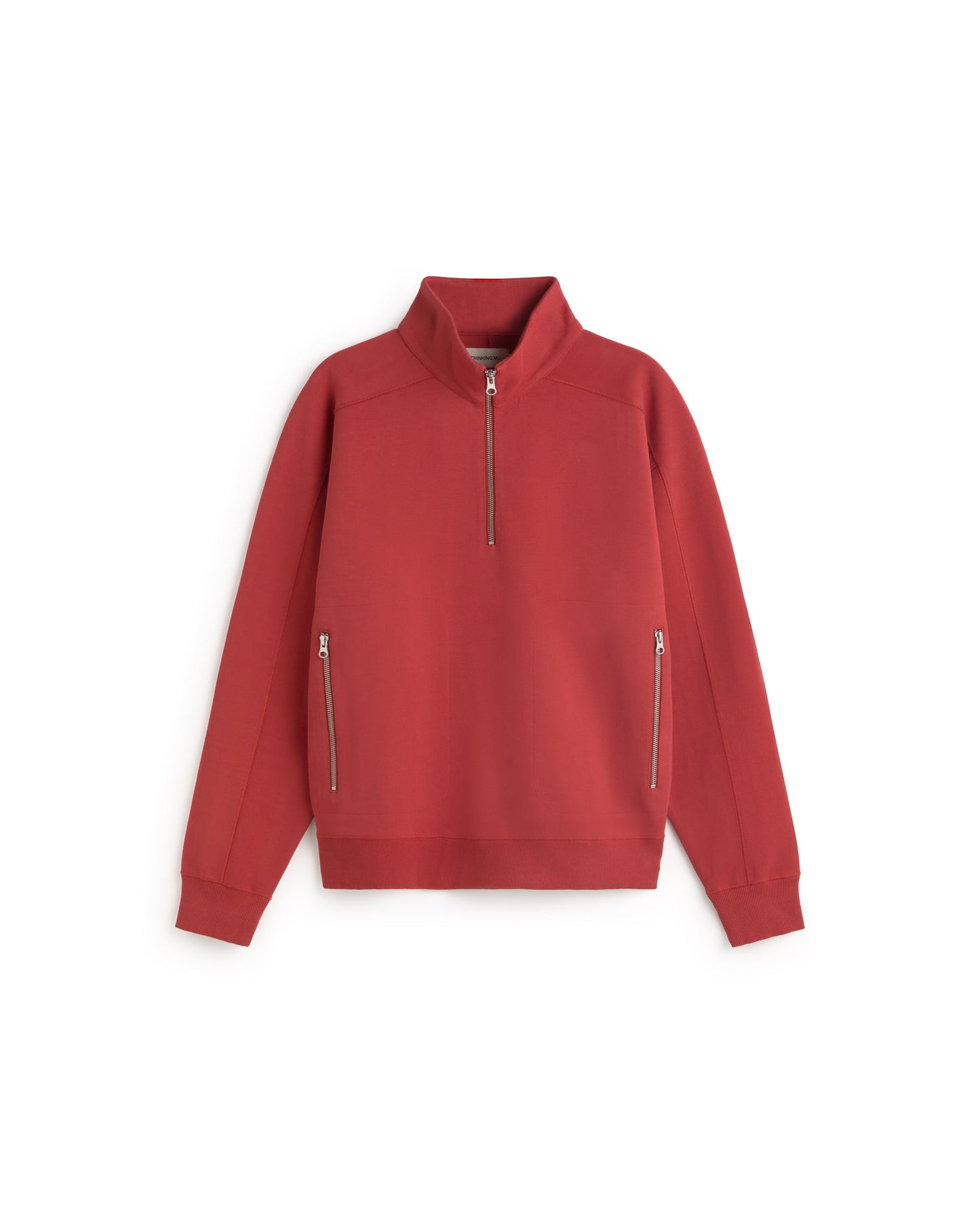 Thinking Mu - Pipo One Sun Sweatshirt | Pale Red