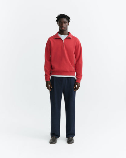 Thinking Mu - Pipo One Sun Sweatshirt | Pale Red