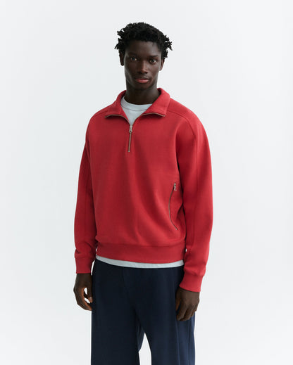 Thinking Mu - Pipo One Sun Sweatshirt | Pale Red
