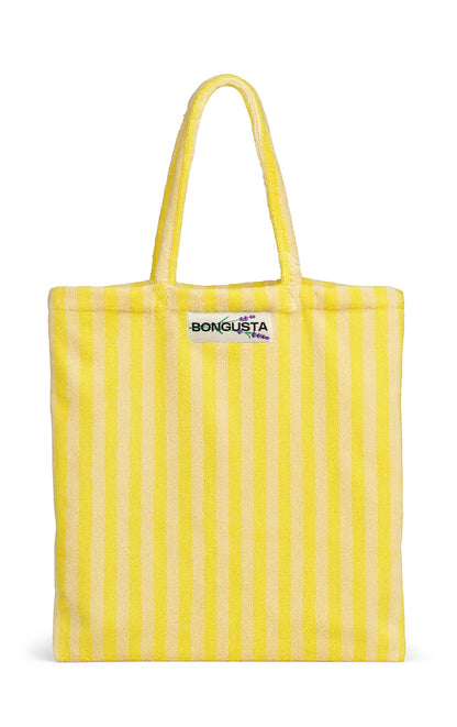 Bongusta - Naram Totebag Pristine/Neon Yellow