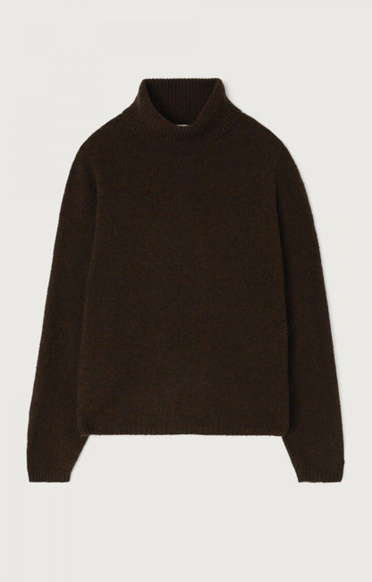American Vintage - OUITY Pullover | Choco Chine