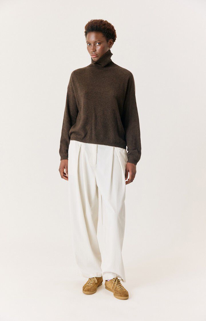 American Vintage - OUITY Pullover | Choco Chine