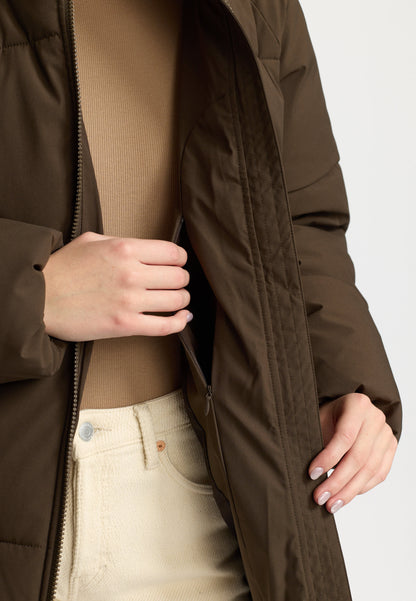 Selfhood - Oversize Puffer | Darkbrown