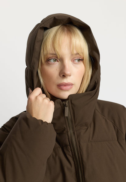 Selfhood - Oversize Puffer | Darkbrown