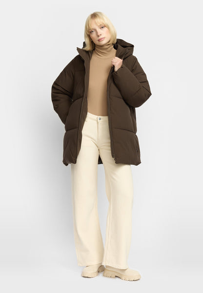 Selfhood - Oversize Puffer | Darkbrown