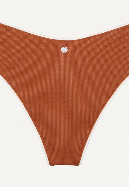Oy surf - Calima Bikinihose | Chestnut Brown Piqué