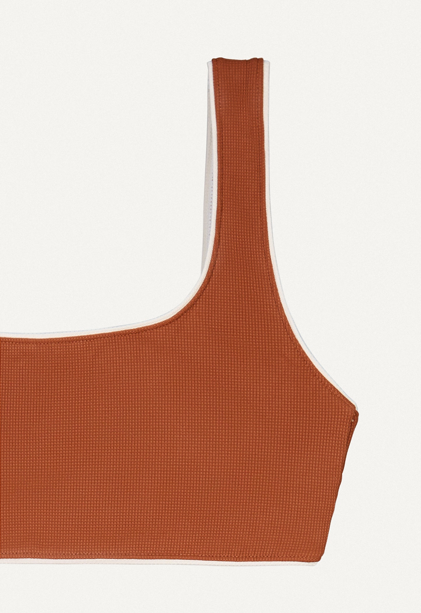 Oy surf - Vento Bikinitop | Chestnut Brown Piqué