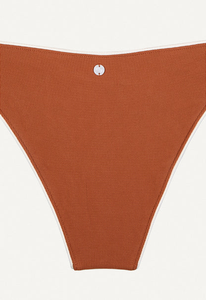 Oy surf - Notos Bikinihose | Chestnut Brown Piqué