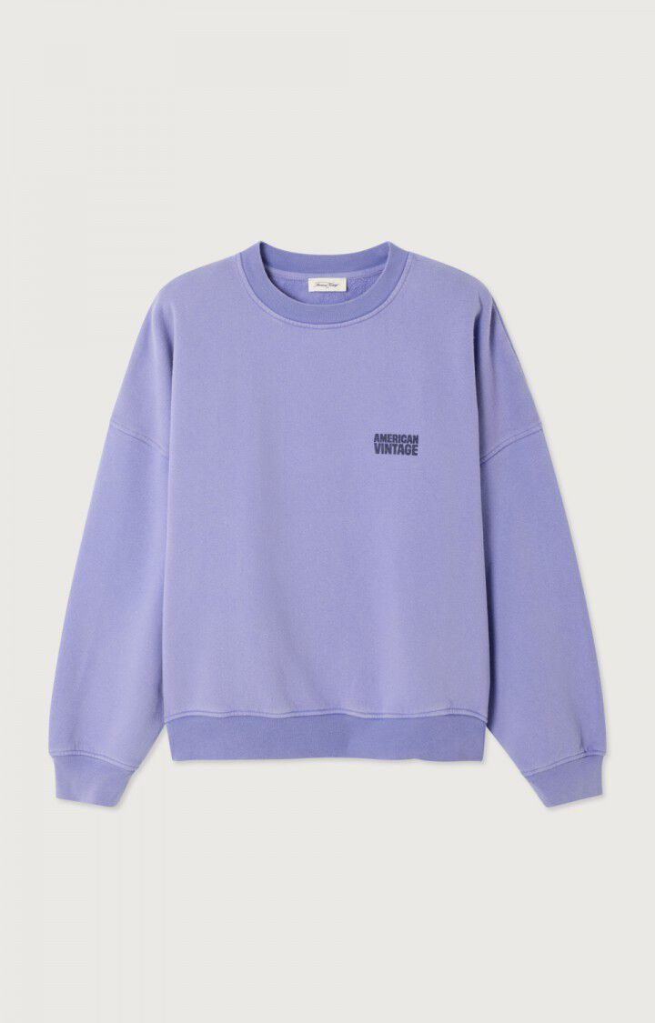 American Vintage - Plizzy Sweatshirt Provence Chine