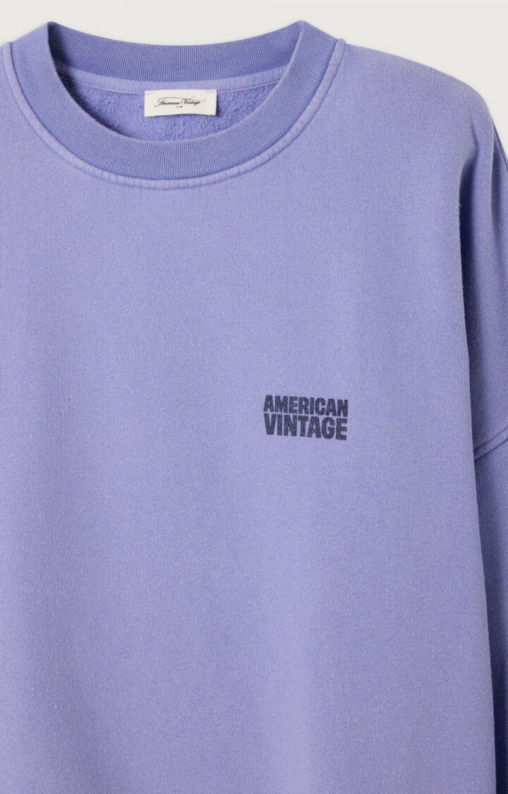 American Vintage - Plizzy Sweatshirt Provence Chine