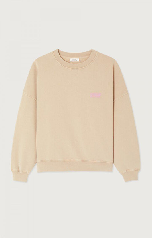 American Vintage - Plizzy Sweatshirt Dune Vintage