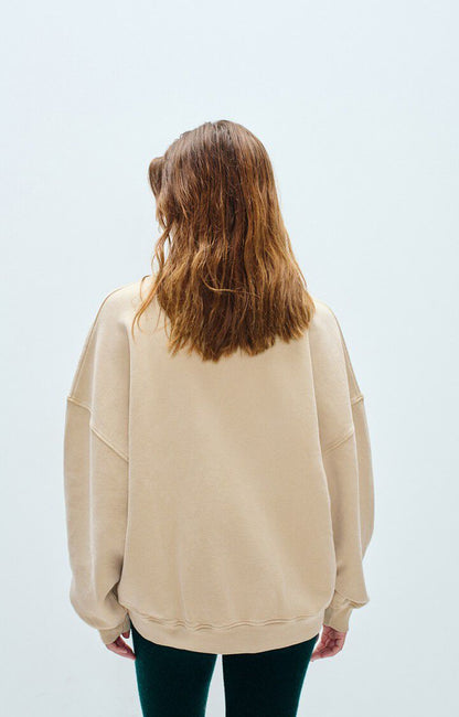 American Vintage - Plizzy Sweatshirt Dune Vintage