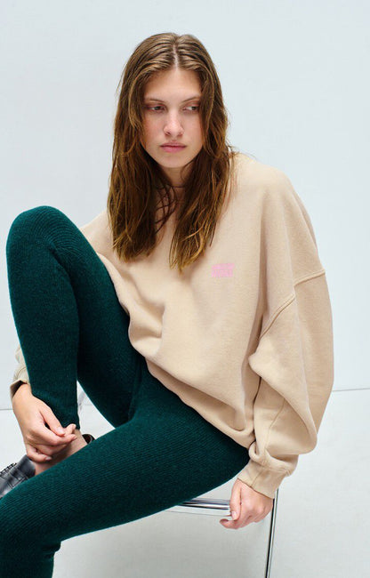 American Vintage - Plizzy Sweatshirt Dune Vintage