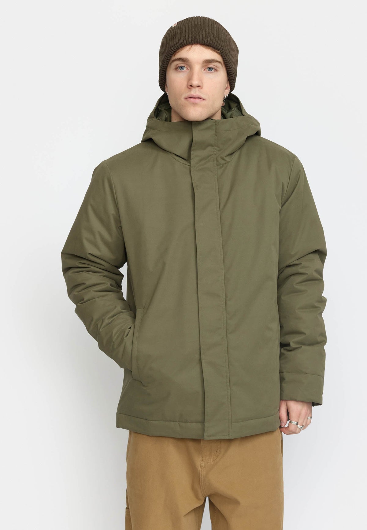 Revolution - Padded City Jacket | Army Green