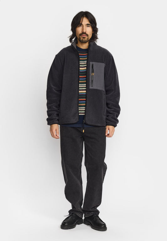 Revolution - Pocket Teddy Jacket | Darkgrey