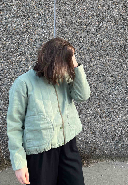 Selfhood - Quilted Jacket | Lightgreen