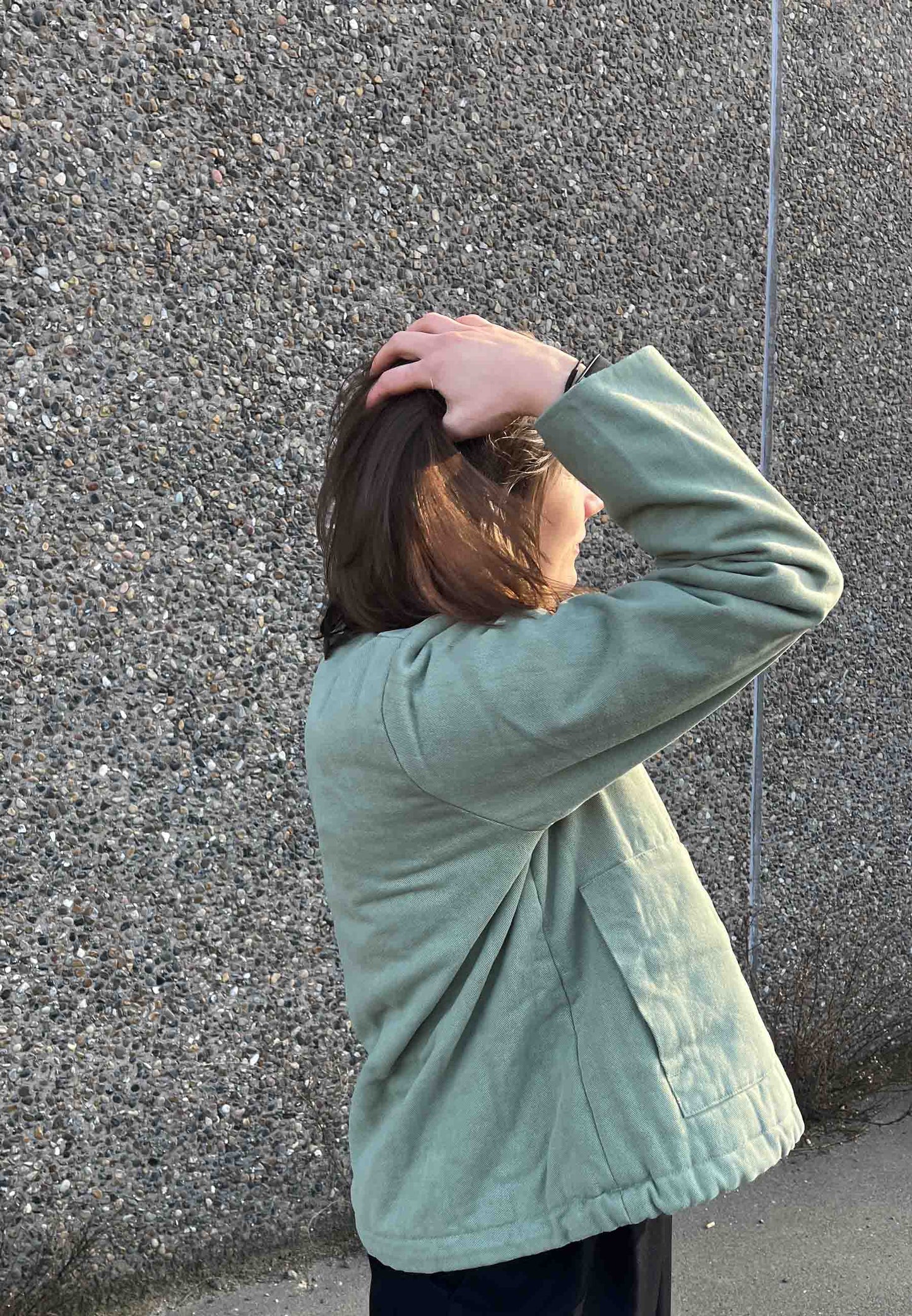Selfhood - Quilted Jacket | Lightgreen