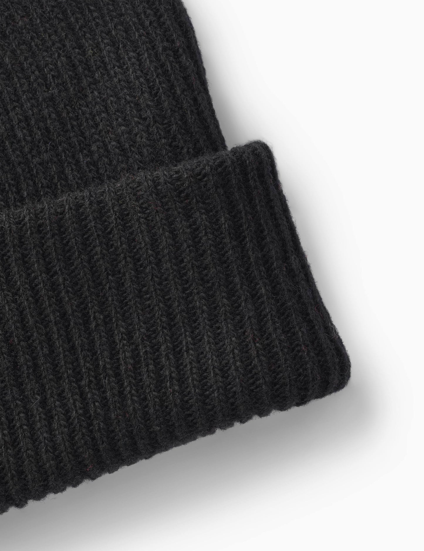 forêt - Relax Rib Beanie Black