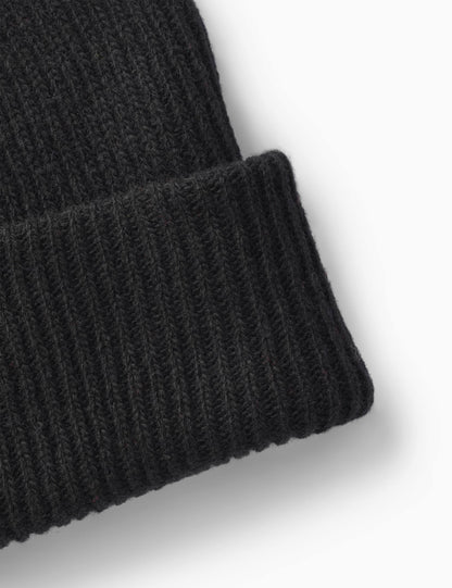 forêt - Relax Rib Beanie Black