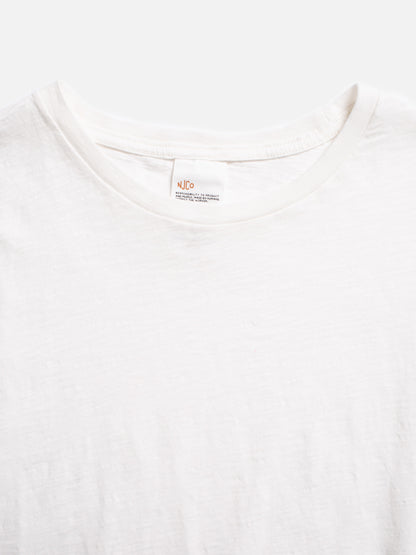 Nudie Jeans - Roffe T-Shirt Offwhite