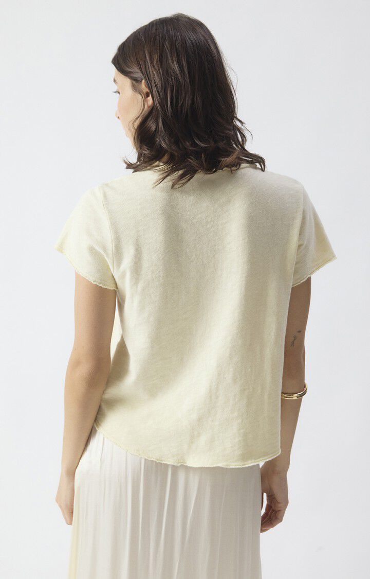 American Vintage - Sonoma T-Shirt V-Neck Vanille Vintage