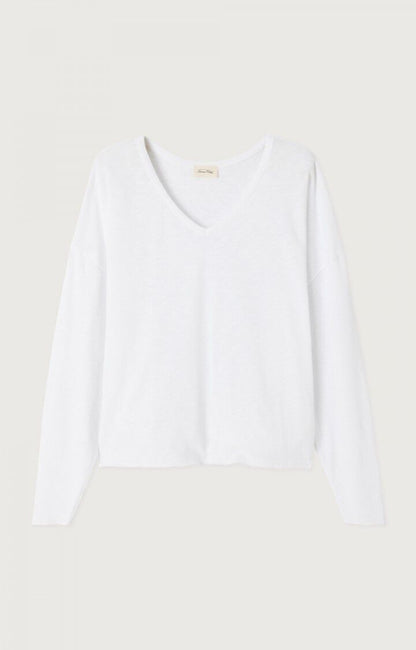 American Vintage - Sonoma Longsleeve | Blanc
