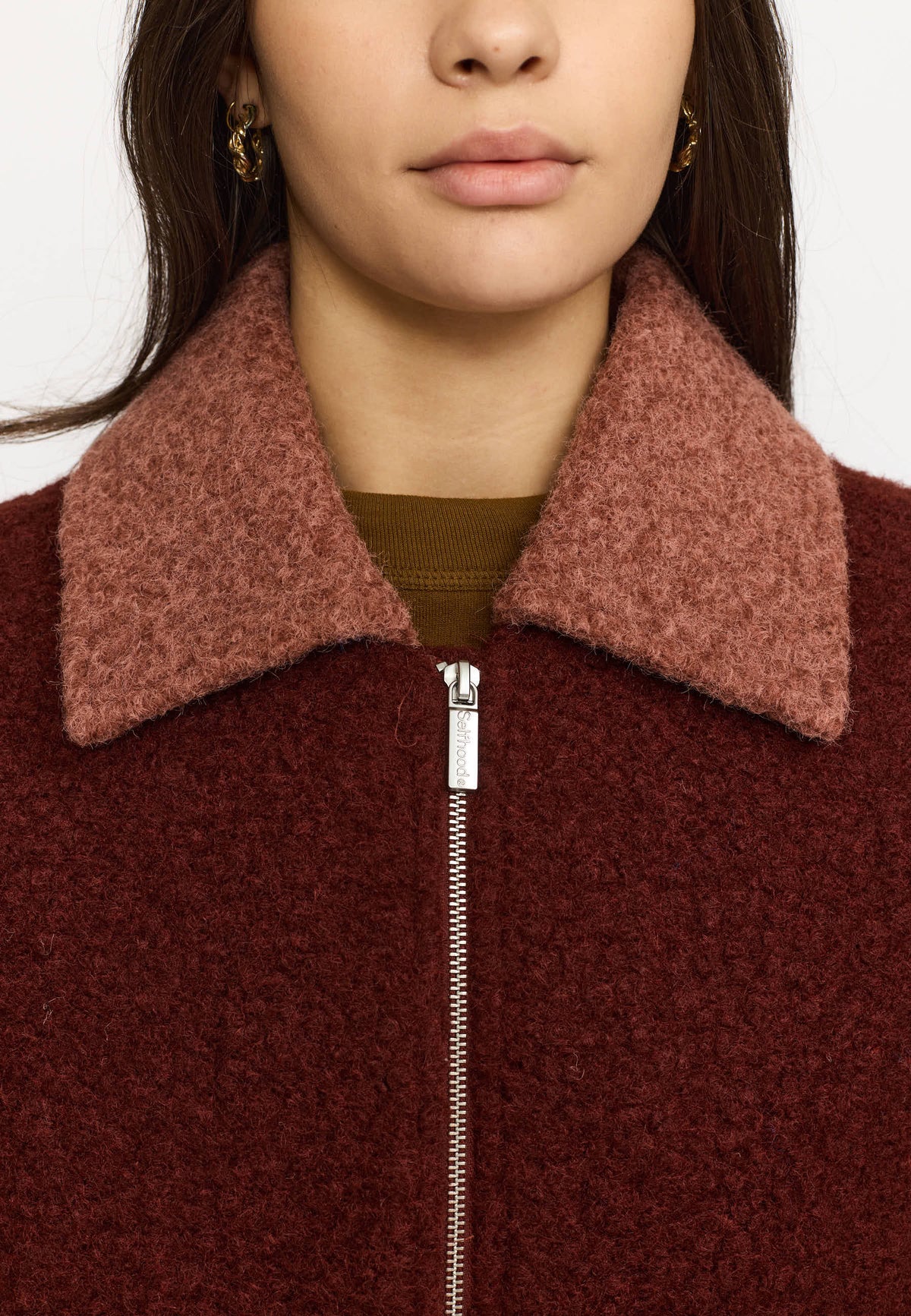 Selfhood - Short Jacket | Rust
