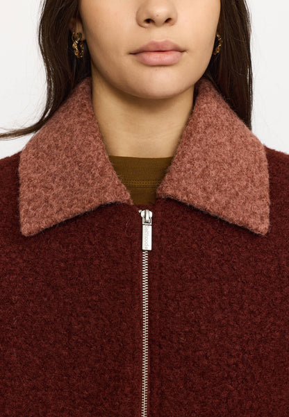 Selfhood - Short Jacket | Rust