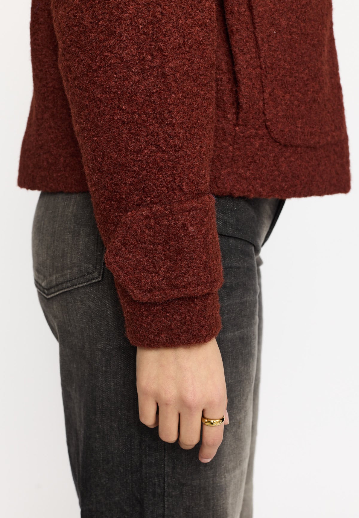 Selfhood - Short Jacket | Rust